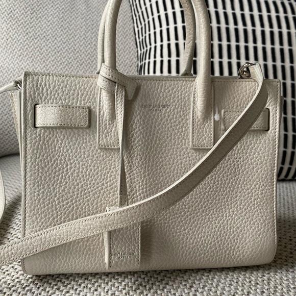 Saint Laurent Sac De Jour Nano White - Picture 3 of 11